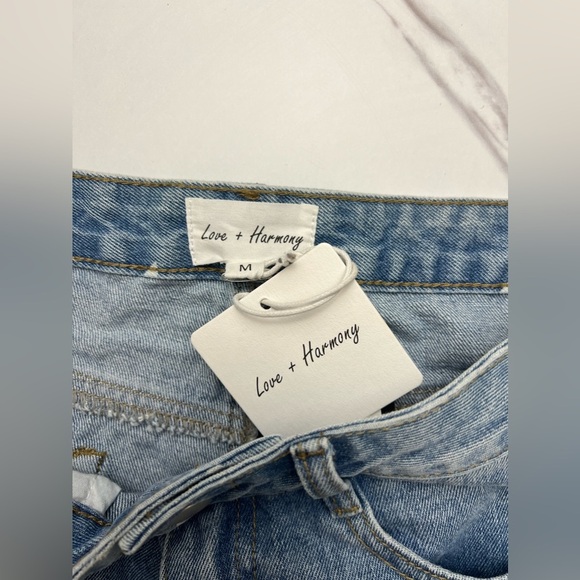 NWT Star Print Denim Shorts - Picture 3 of 5